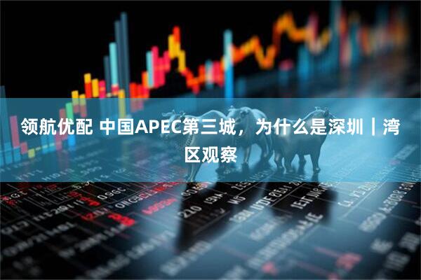 领航优配 中国APEC第三城，为什么是深圳｜湾区观察